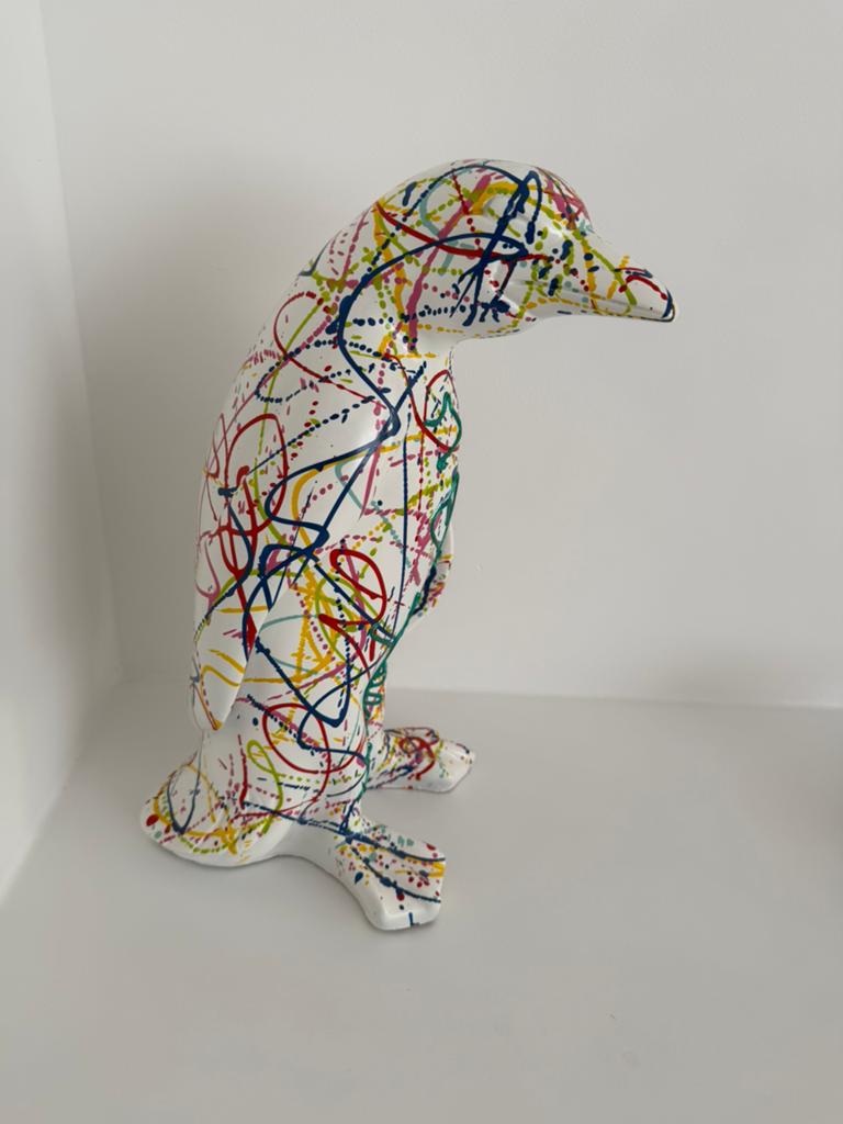 Pinguïn Hannes D’Haese, Enlèvement, Statue