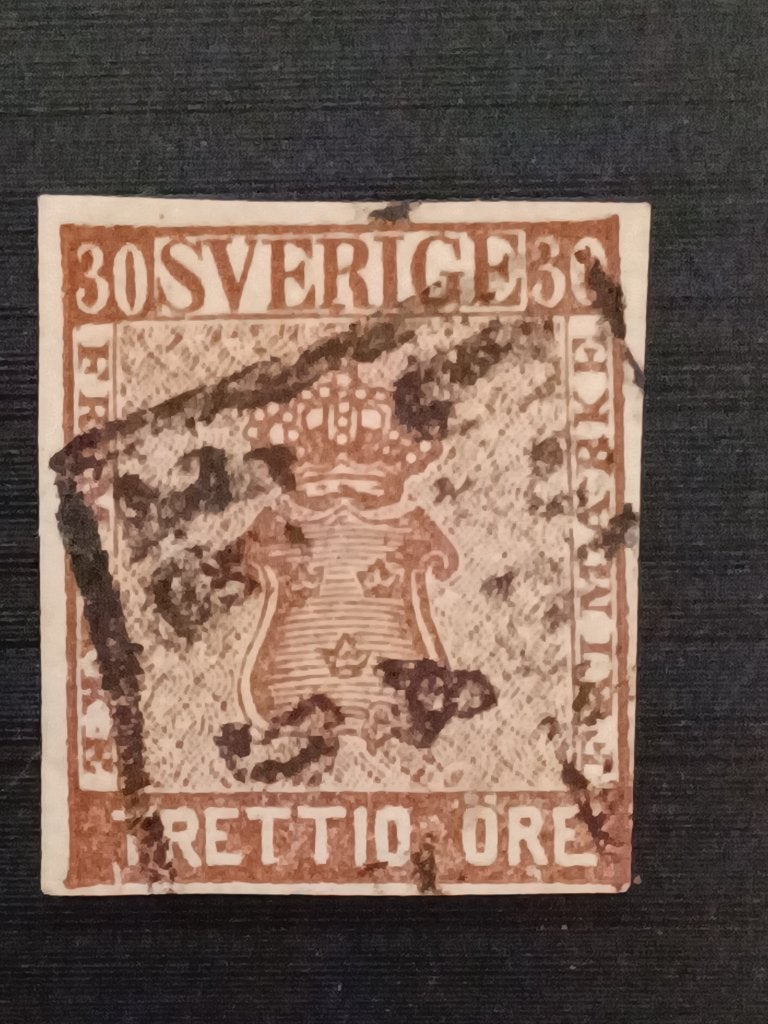 Timbres de Suède, Enlèvement ou Envoi, Suède, Affranchi