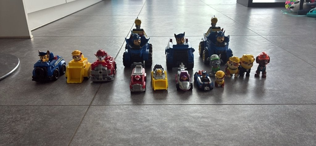 Paw patrol figuren, Kinderen en Baby's, Speelgoed | Actiefiguren, Ophalen, Gebruikt