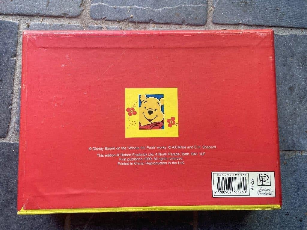 Vintage briefpapier 1999 winnie de pooh, Verzamelen, Ophalen of Verzenden