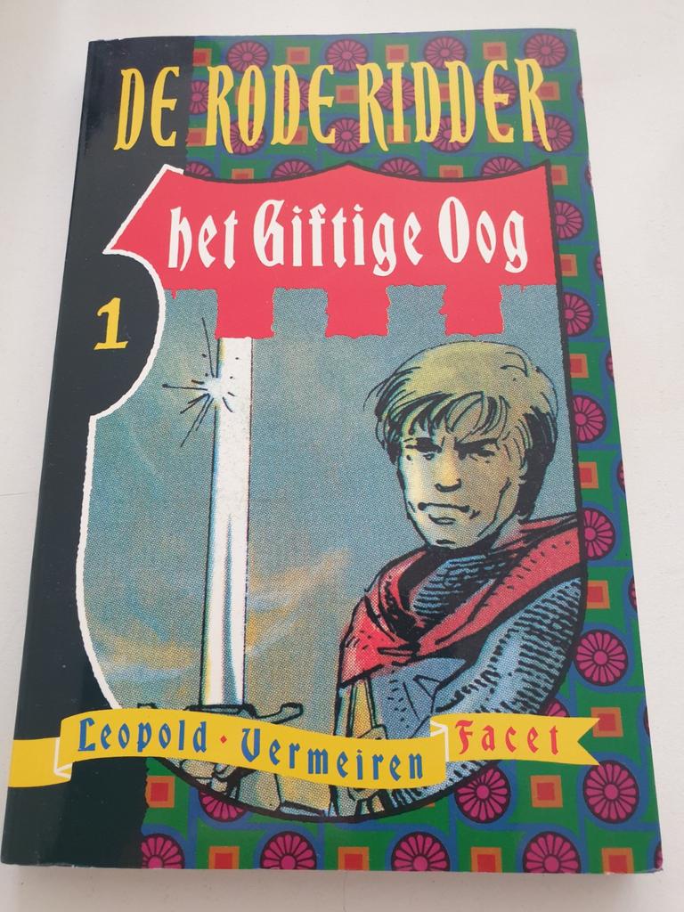 Leopold Vermeieren - Het giftige oog facet 1 Rode Ridder, Boeken, Fictie algemeen, Ophalen of Verzenden, Leopold Vermeieren, Zo goed als nieuw