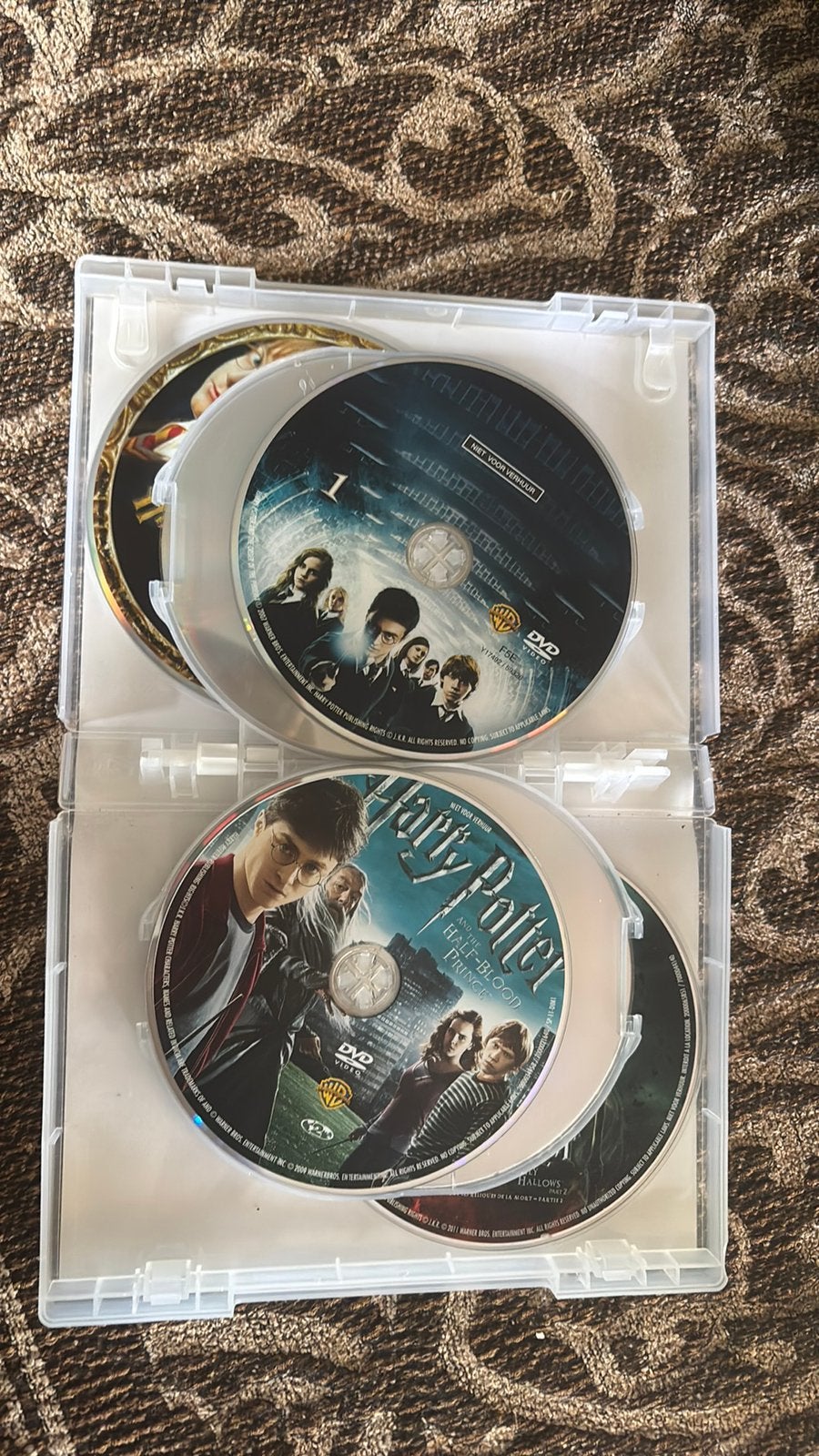 Harry Potter full set 8 films (alleen ophalen), CD & DVD, Enlèvement, Utilisé