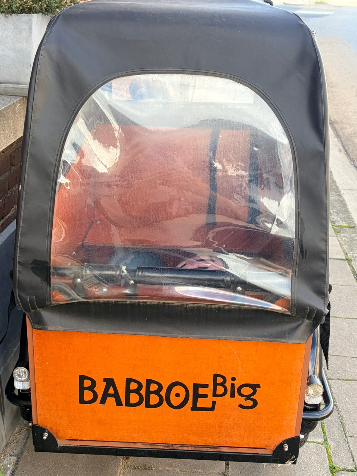 Babboe elektrische bakfiets, Fietsen en Brommers, 4 kinderen of meer, Gebruikt, Elektrisch, Ophalen
