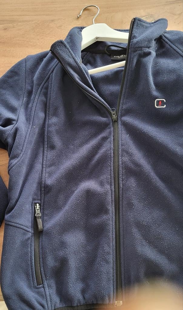 Mooie blauwe warme vest,,maat Medium,, Enlèvement