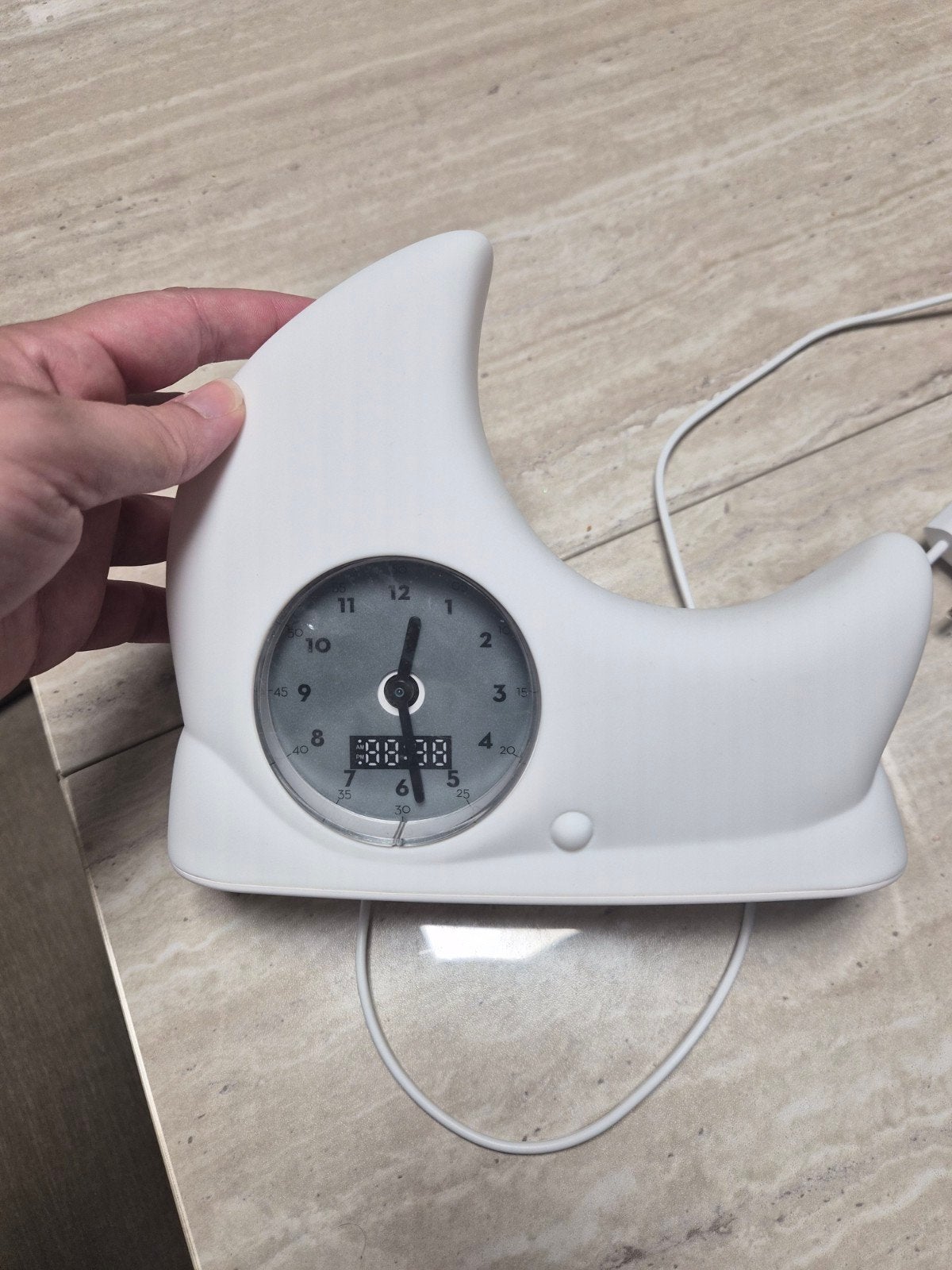 Flow Amsterdam slaaptrainer met nachtlampje en digitale klok, Ophalen, Klok