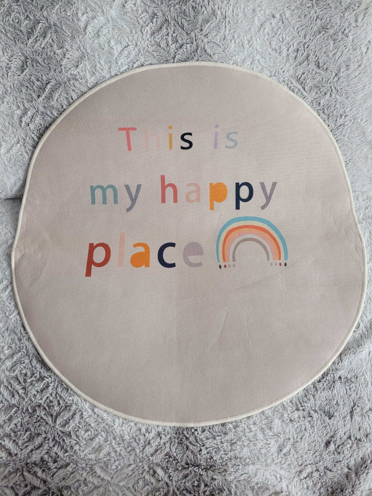 Joli tapis rond pour chambre d'enfant ou bébé, Collections, Enlèvement ou Envoi