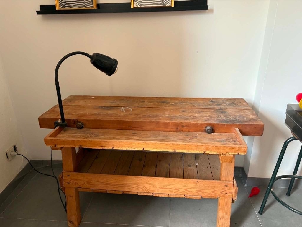 bureau, Maison & Meubles, Bureaux, Enlèvement, Utilisé, Brun, Bureau d'écolier