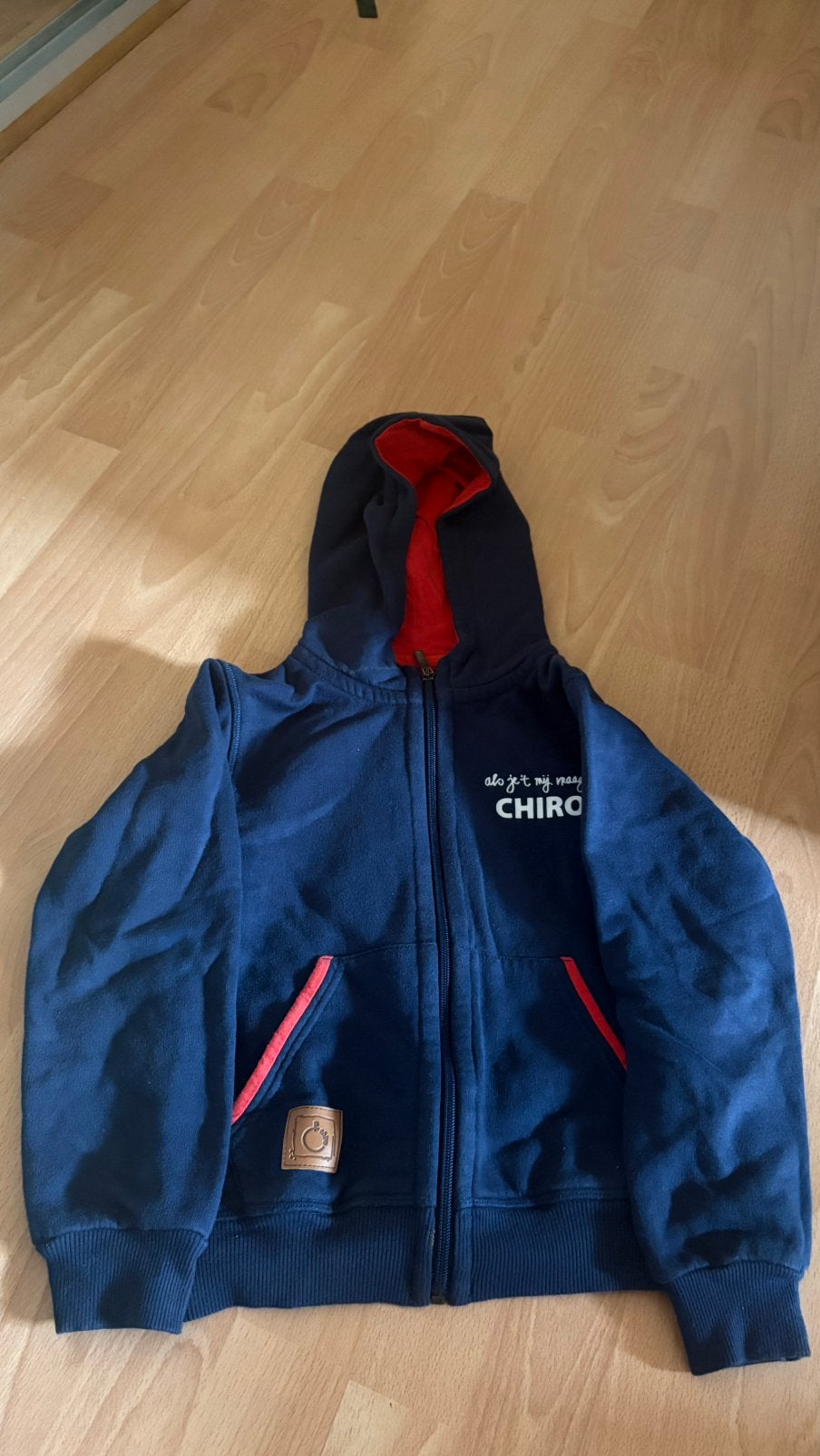 Chirohoodie kinderen, Kleding | Heren, Jassen | Zomer, Ophalen, Zo goed als nieuw