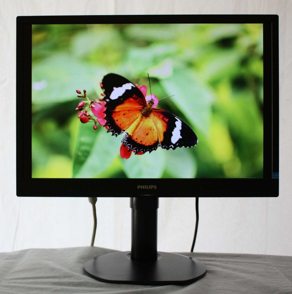 PC scherm, monitor Philips 220S Plus LED., Computers en Software, Monitoren, Ophalen, Philips, Zo goed als nieuw, DVI