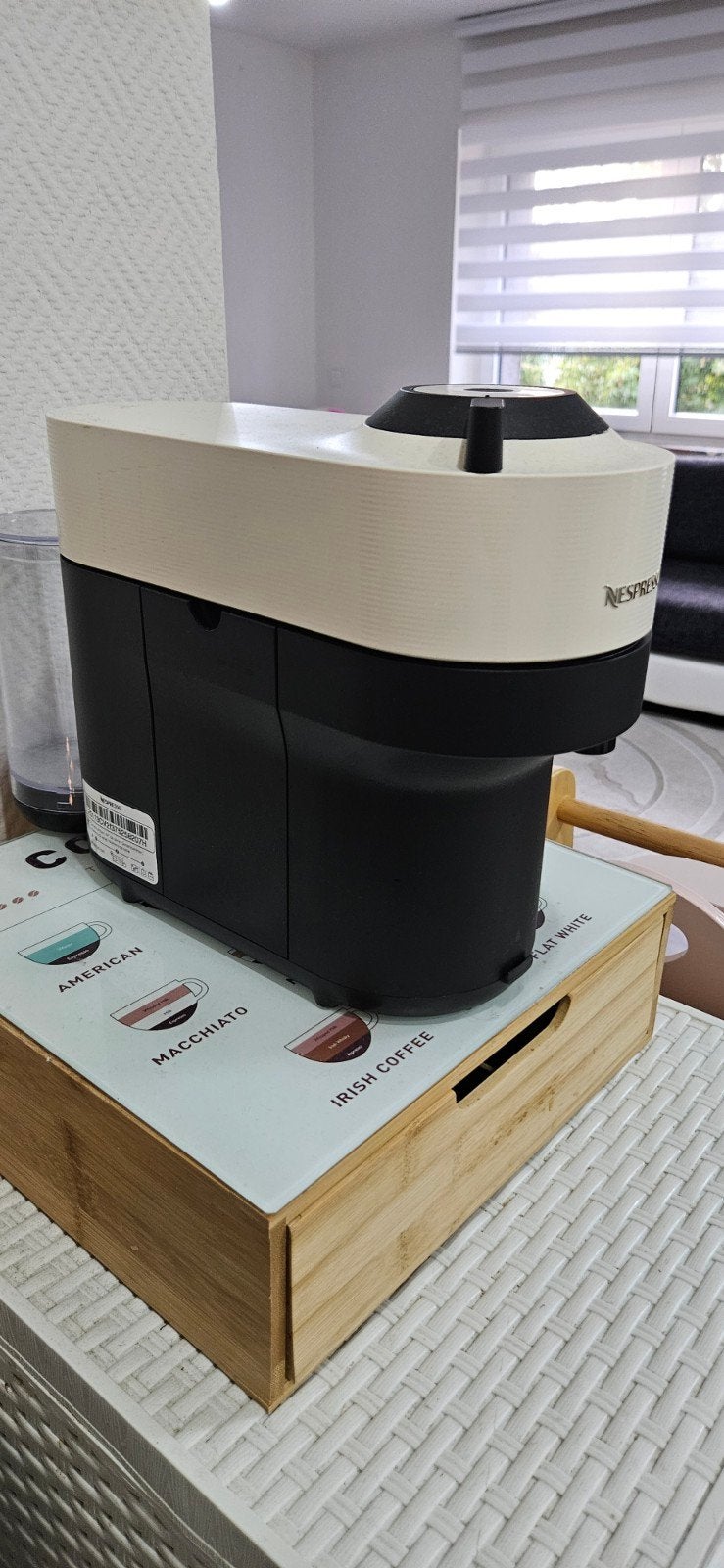 Nespresso Vertuo, Ophalen