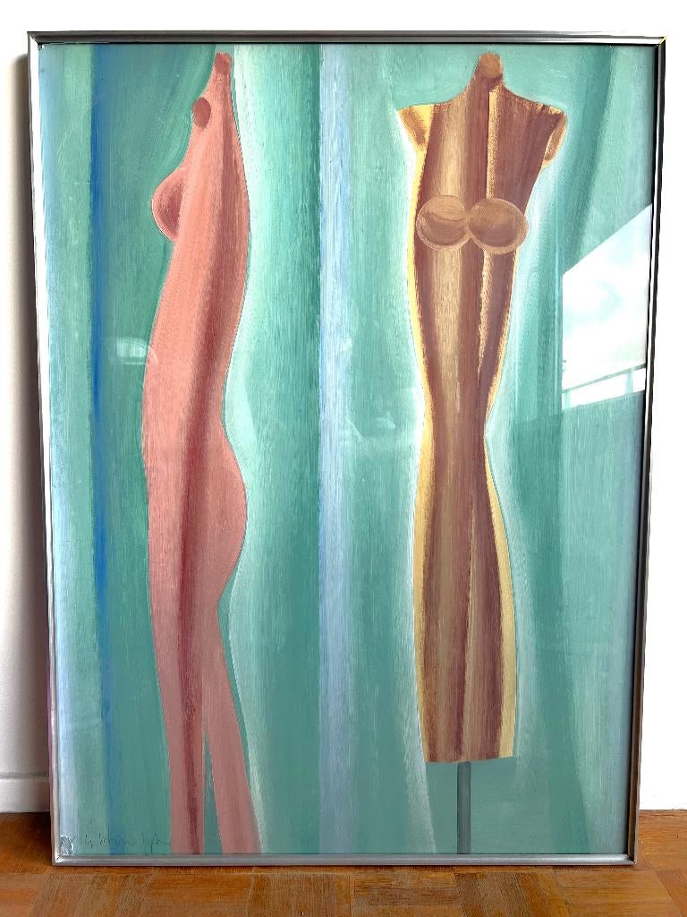 Uniek schilderij van Gilbert Swimberghe – ca. 1957–1958, Antiek en Kunst, Ophalen