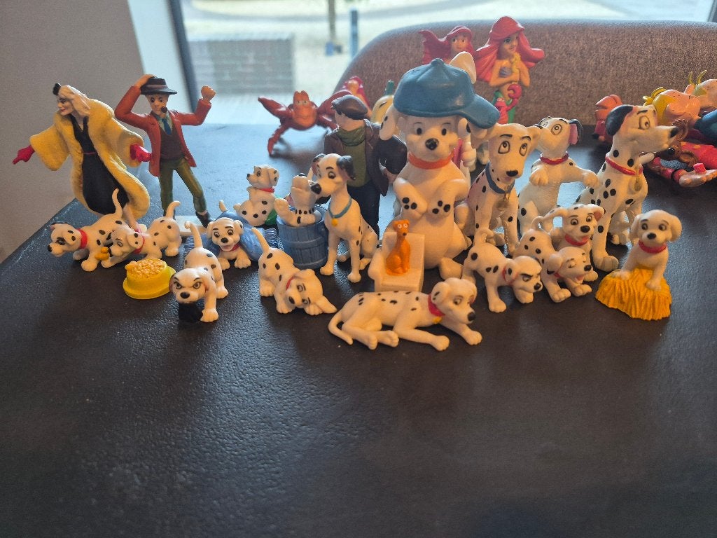 Disney figuurtjes 101 Dalmatiërs, Ophalen of Verzenden, Overige figuren, Zo goed als nieuw, Beeldje of Figuurtje