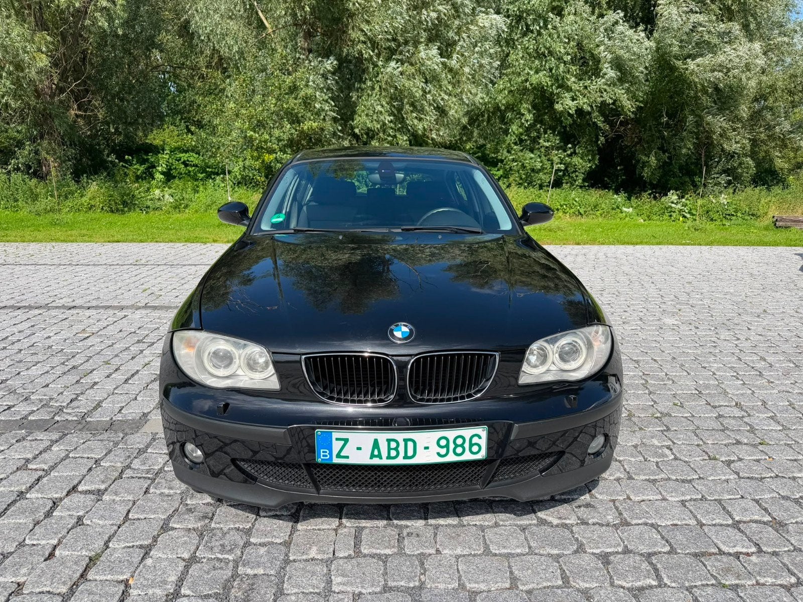 BMW 116I BENZINE EURO4 DIG.AIRCO 7/2005 168.000KM TOP STAAT, Autos, Entreprise, Noir, 5 portes, Tissu