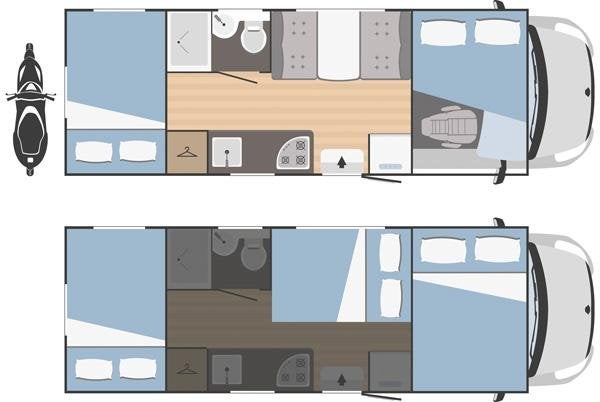 Rimor Hygge 5 Renault 145PK/Cv (bj 2024), Caravans en Kamperen, Alkoof, 7 tot 8 meter, Bedrijf, Rimor