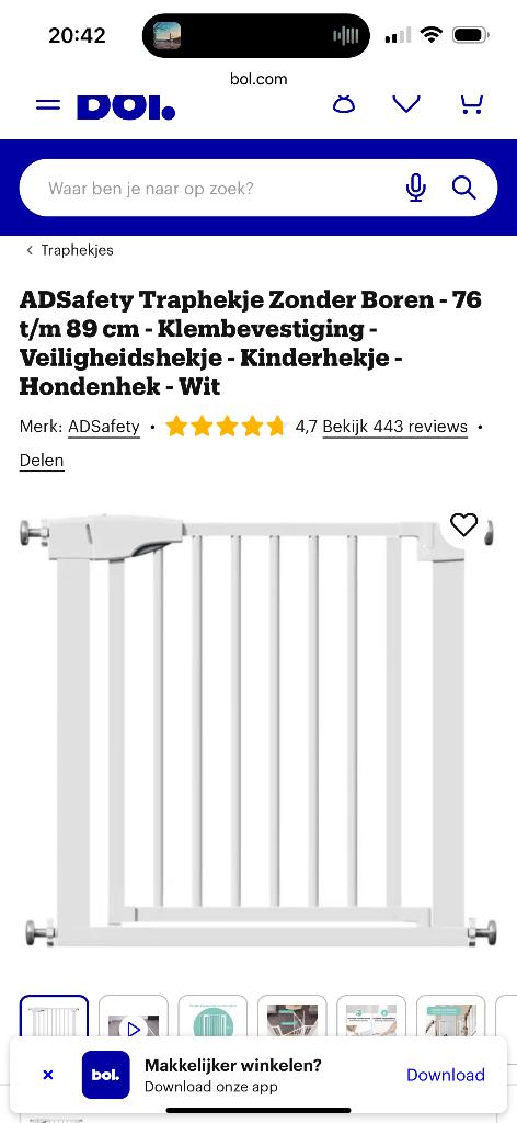Traphekje nieuw AD safety, Ophalen, Nieuw, Overige typen