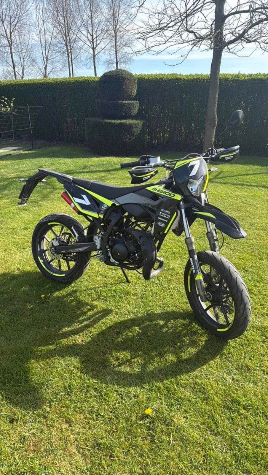 Sherco 50 cc, Ophalen, Zo goed als nieuw