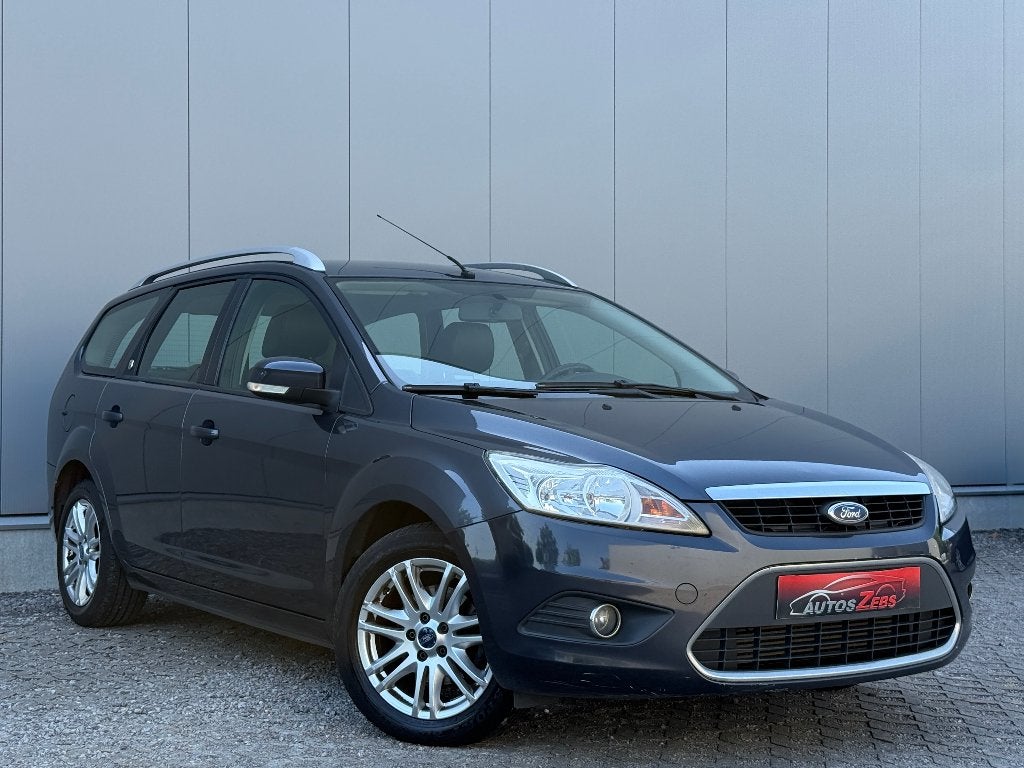 Climatiseur Ford Focus 1.6 TDCi Ghia Cruise en cuir Euro4, Autos, Achat, Entreprise, Boîte manuelle, Noir