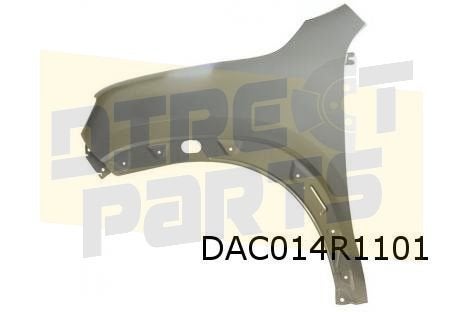 Dacia Spring (6/21-) (BBG) voorscherm Links Origineel! 63101, -, -, Envoi, Neuf