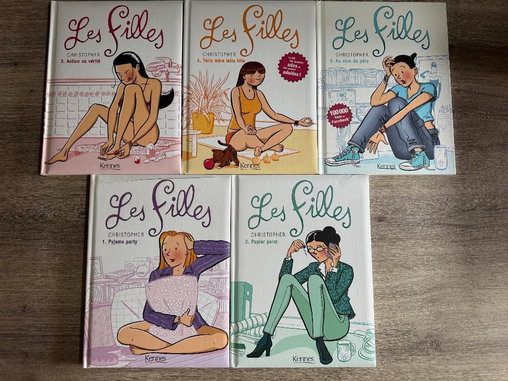 lot bd Les filles tome 1- 5  Christopher NEUF jamais ouvert, Livres, Enlèvement ou Envoi, Neuf