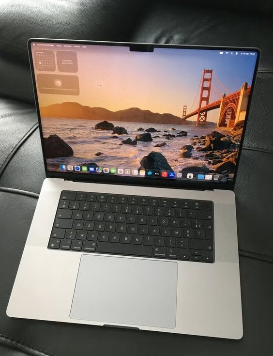 MacBook Pro 16” 2021 M1 Max – 32GB – 1TB SSD – 23 cycli, Computers en Software, 1 TB of meer, 32 GB, Zo goed als nieuw, 16 inch