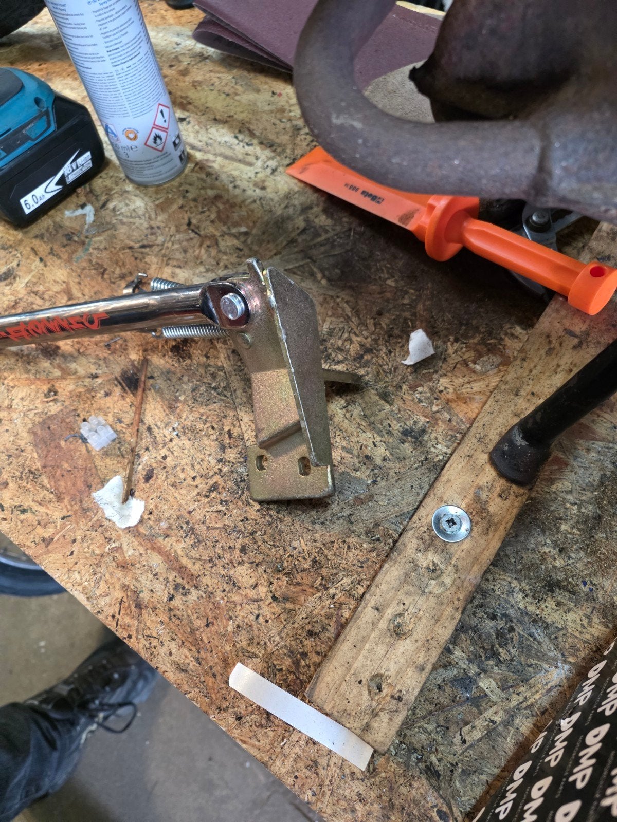 zijpoot voor peugeot speedfight 1 en 2 van buzetti, Fietsen en Brommers, Ophalen, Speedfight