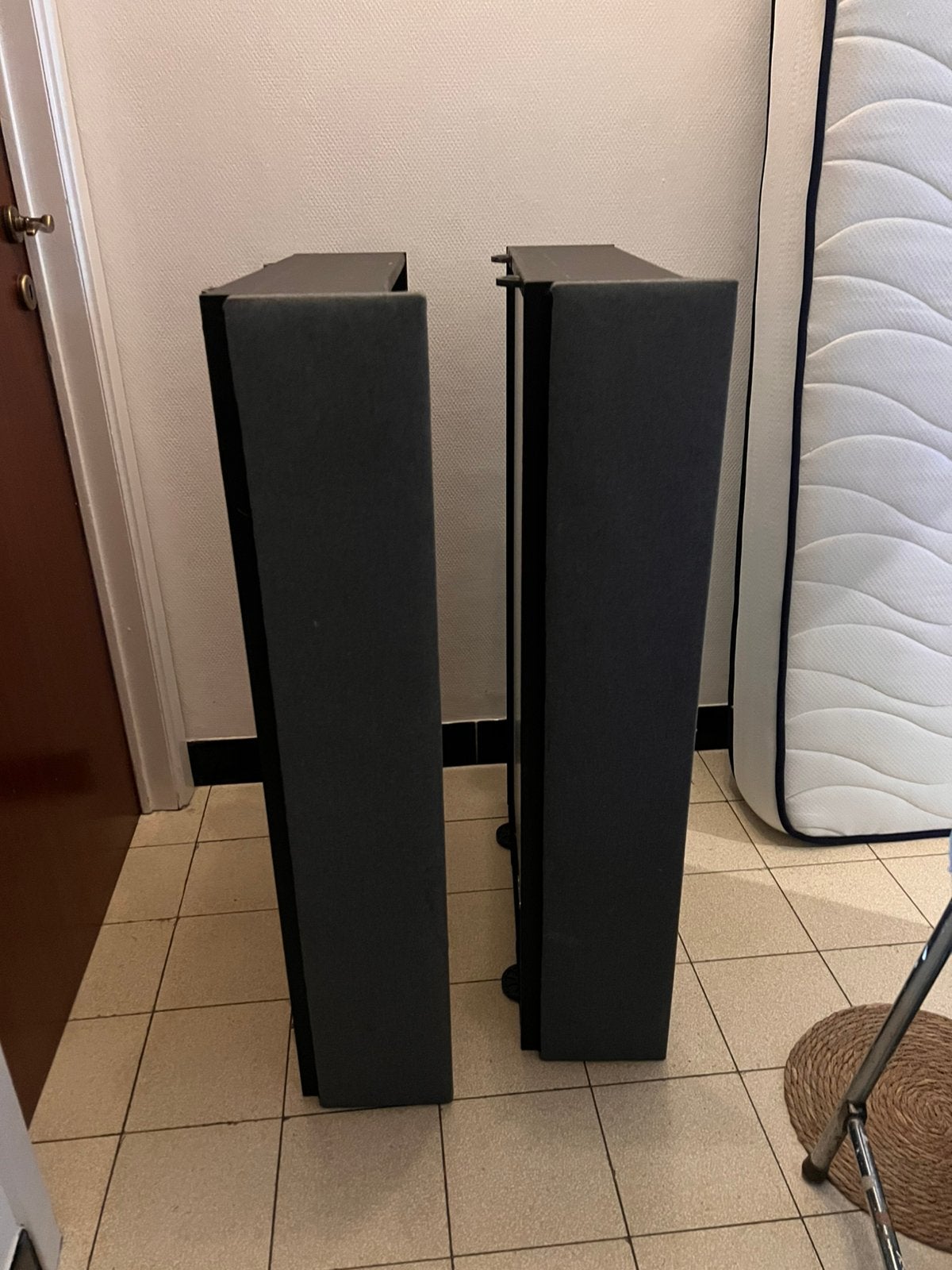 Lot de 2 tiroirs de rangement sous lit en tissu gris, 1 ou 2 tiroirs, Enlèvement, Utilisé