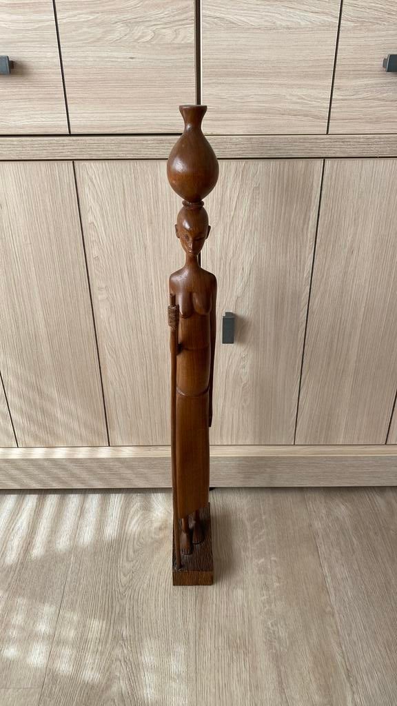 Mooi houten beeld, Huis en Inrichting, Ophalen, Zo goed als nieuw