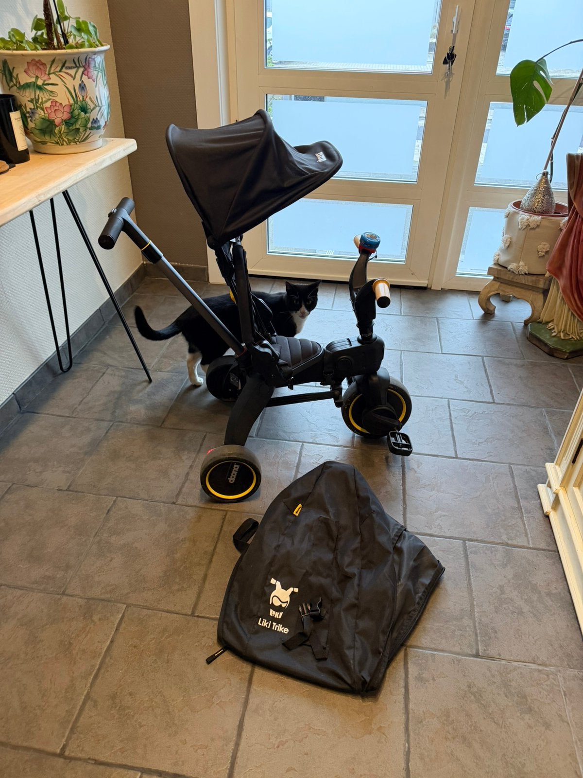Doona liki trike, Ophalen, Zo goed als nieuw