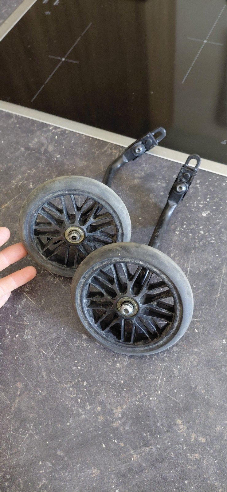 Btwin zijwieltjes/ steunwieltjes decathlon, Verzenden