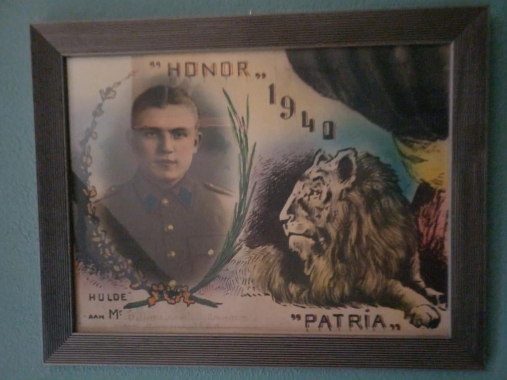 België wo2, Verzamelen, Ophalen, Landmacht, Foto of Poster