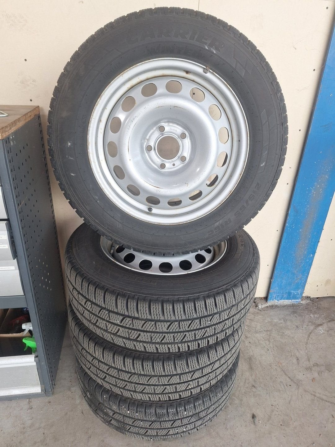 Citroën E-Jumpy Winterset 16 Inch Staal, Pneus et Jantes, -, 16 pouces, Véhicule de tourisme