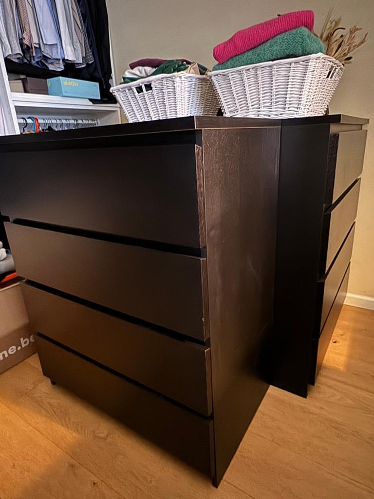 IKEA MALM Ladekast (3 stuks beschikbaar), Huis en Inrichting, Kasten | Ladekasten, Ophalen, Zo goed als nieuw