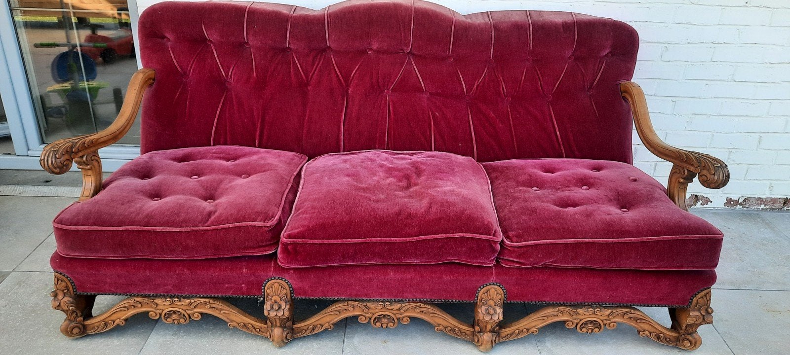 fauteuil napoleon avec garnissage à revoir., Antiquités & Art, Enlèvement