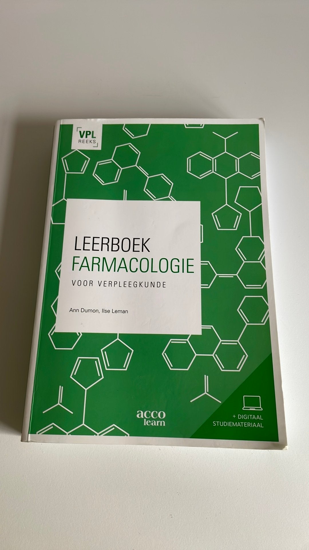 Ann Dumon - Leerboek farmacologie voor verpleegkunde, Ophalen, Ann Dumon; Ilse Leman