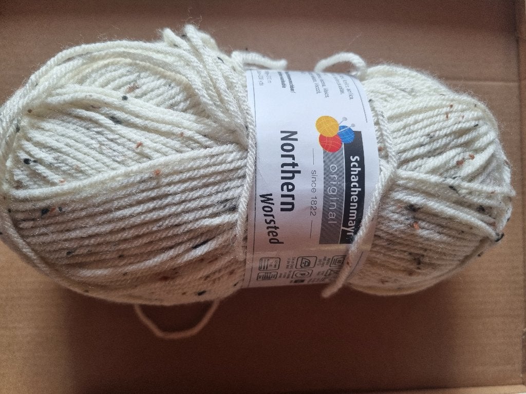 Schachenmayr Northern Worsted 100 gram, Hobby en Vrije tijd, Ophalen of Verzenden, Nieuw, Breien of Haken, Wol of Garen