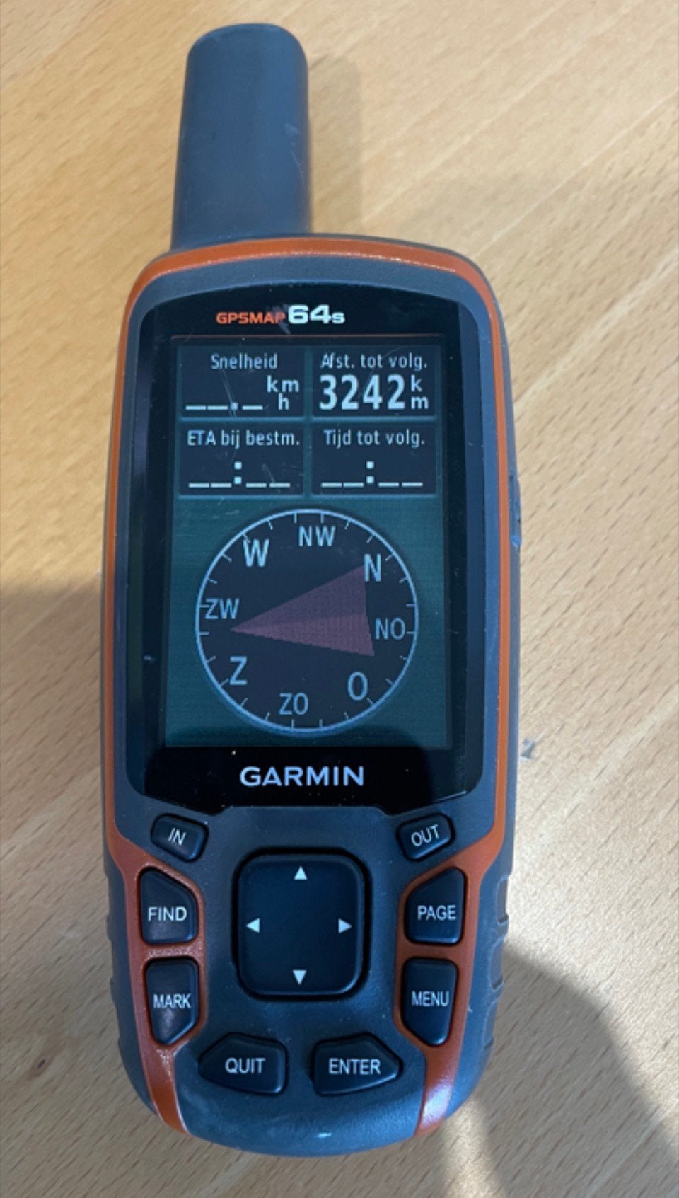 Garmin gps gpsmap 64s wandelen fietsen moto, Sport en Fitness, Bergsport en Wandelen, Gebruikt, Ophalen of Verzenden