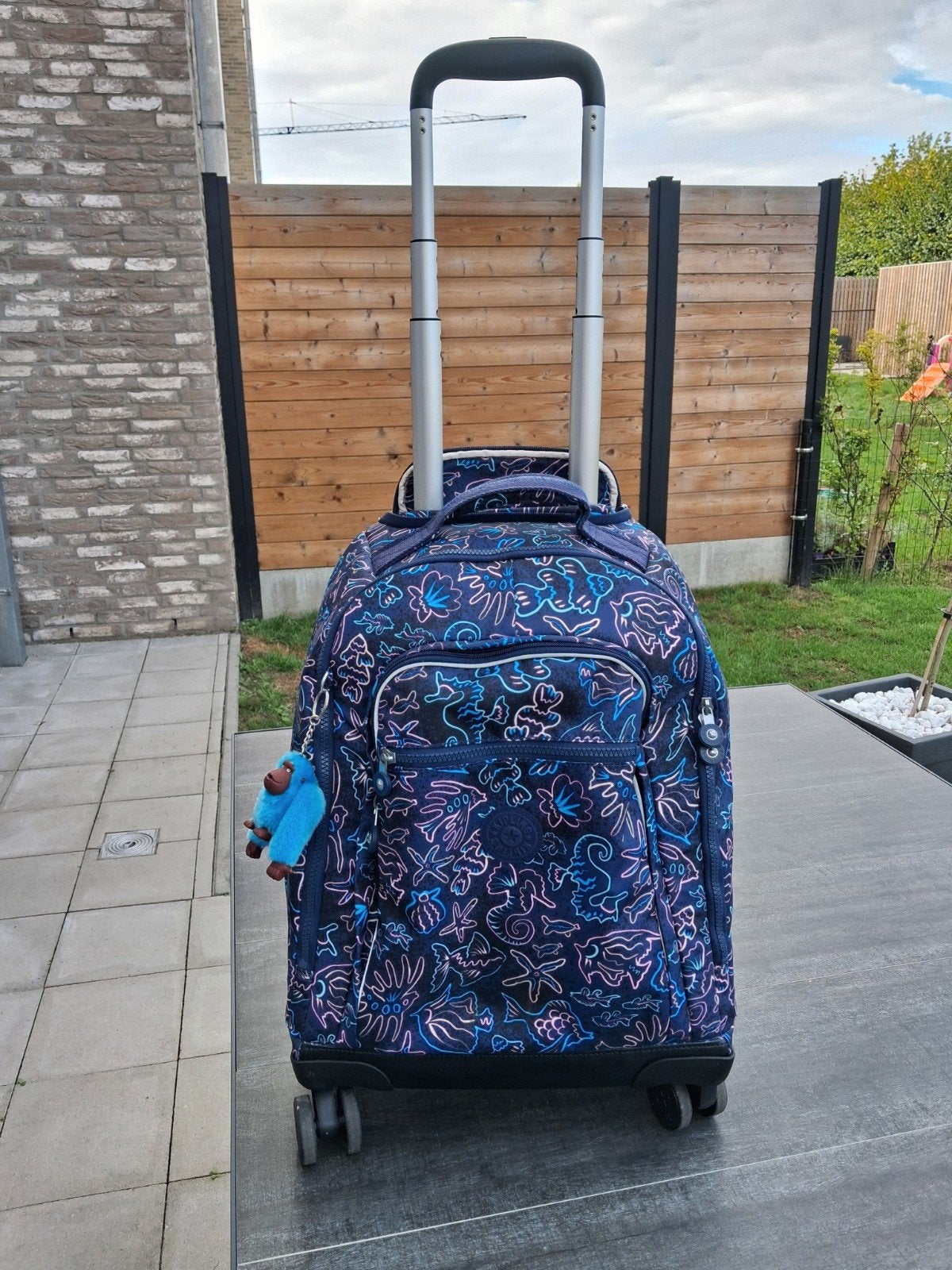 kipling trolley zo goed als nieuw, Enlèvement, Comme neuf, Jaune