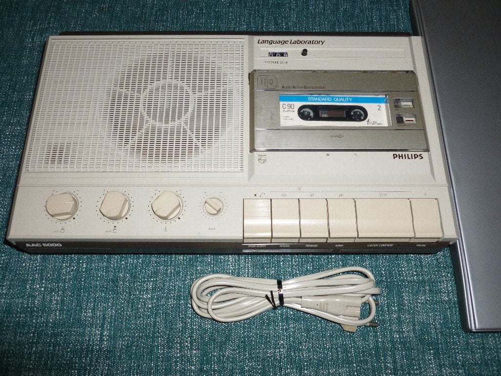 Philips AAC5000 Audio Active cassettespeler, Ophalen of Verzenden, Enkel, Philips