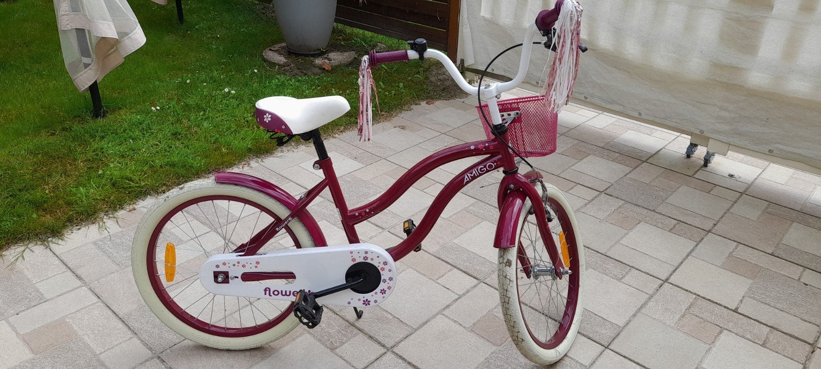 Meisjesfiets in nieuwstaat., Fietsen en Brommers, Ophalen, Terugtraprem, 20 inch