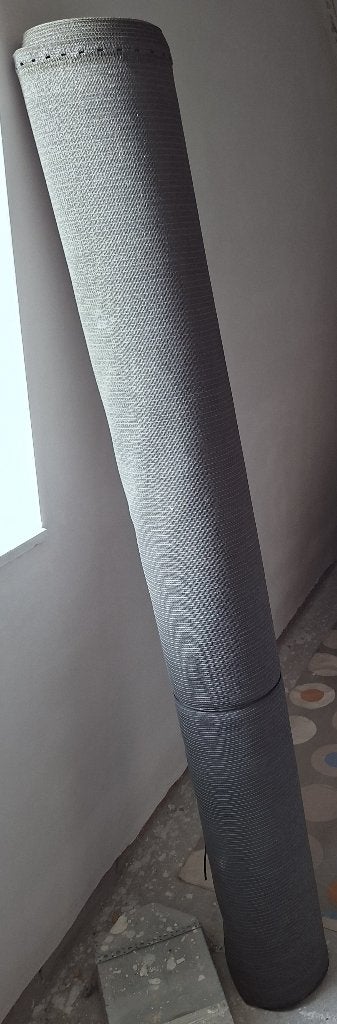 25m Privacy doek op rol / Dark Grey / Hoogte 1m80 / 280gr/m2, Caravanes & Camping, Enlèvement, Neuf