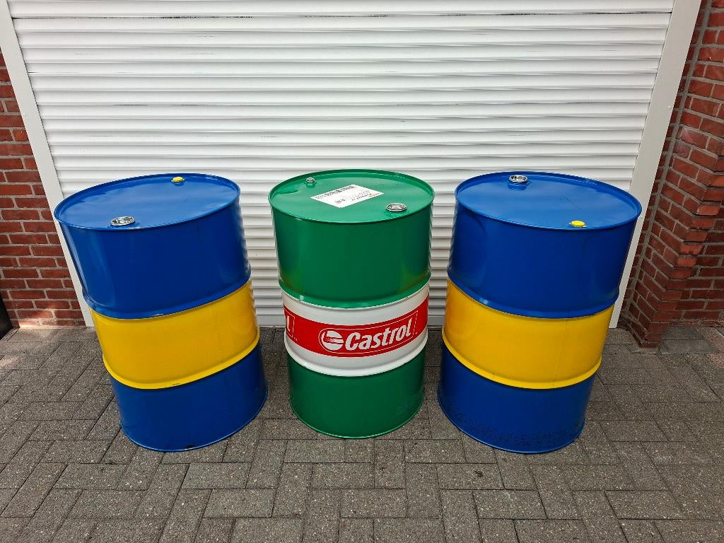 olieton olievat oliedrum stookton, Tuin en Terras, Ophalen, Gebruikt, Vuurkorf