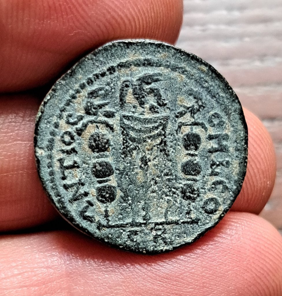 Trebonianus Gallus - Antiochië - Standaard van de legioenen, Ophalen of Verzenden, Overige landen, Losse munt