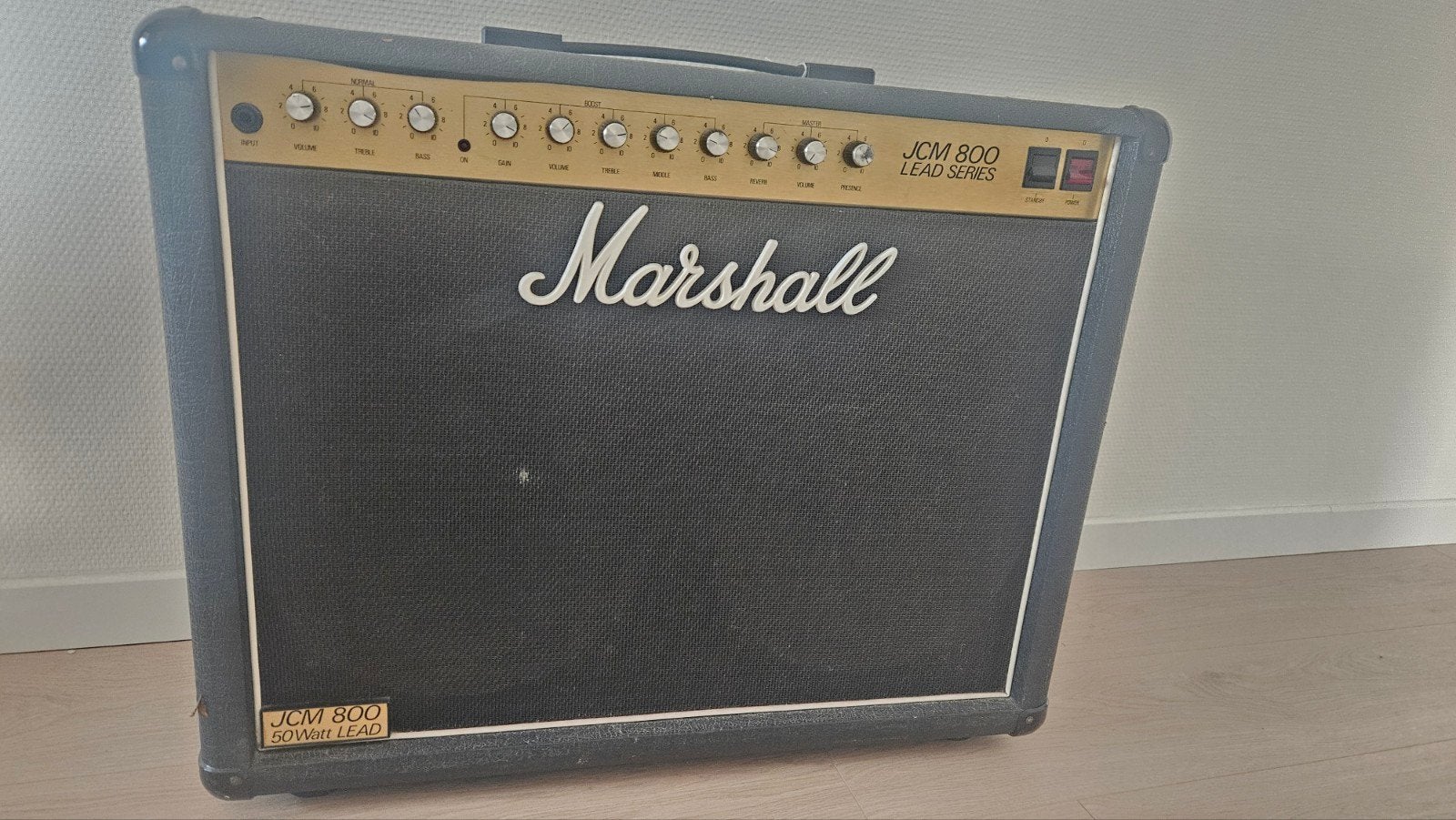 Marshall JCM 800 Lead Series 4212 – 1989 – 50W – Made in Eng, Musique & Instruments, Enlèvement, Utilisé