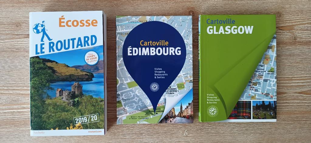 Guides Ecosse + Édimbourg + Glasgow, Guide ou Livre de voyage, Autres marques, Enlèvement ou Envoi, Utilisé