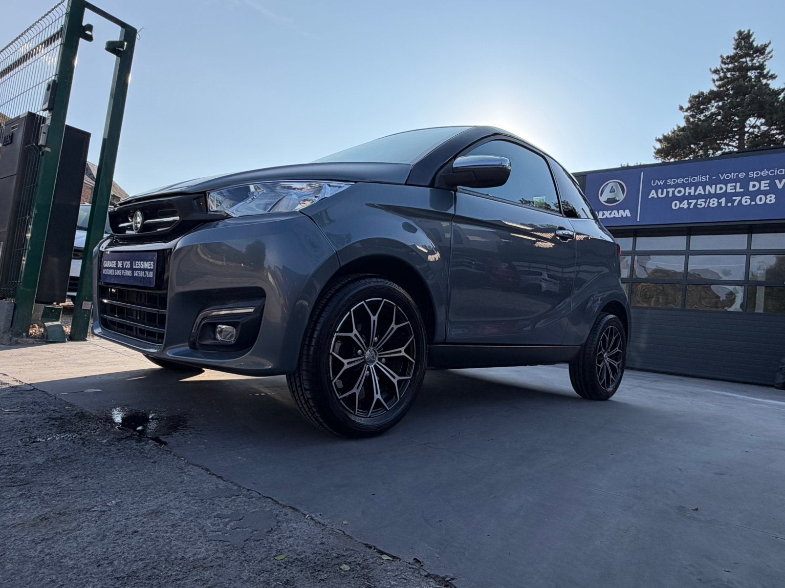 très beau coupé aixam premium, Autos, Cuir, Argent ou Gris, Achat, Entreprise