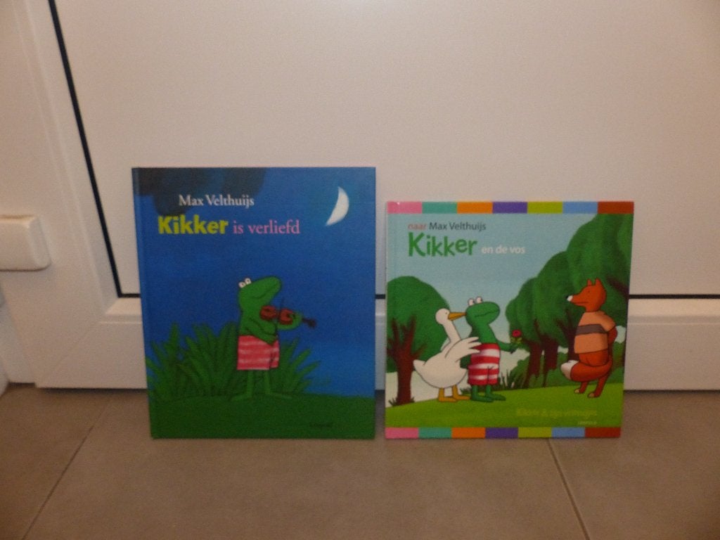 2 leuke boekjes van Max Velthuijs - Kikker, Boeken, Ophalen of Verzenden, Zo goed als nieuw