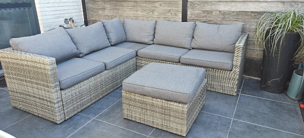 Loungeset Zithoek, Ophalen, 5 zitplaatsen, Gebruikt, Loungeset