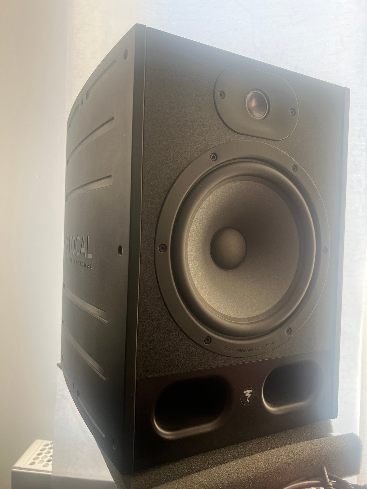 Set van 2x Focal Alpha 80 Actieve Studiomonitors, Enlèvement, Comme neuf, Subwoofer