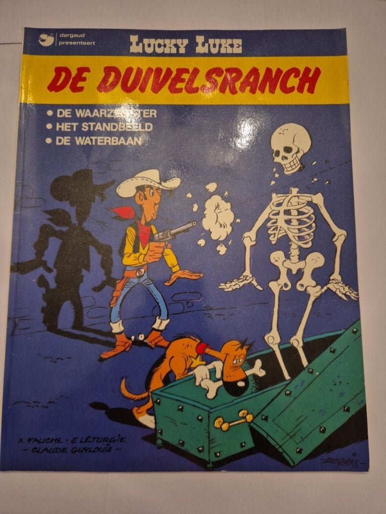 Lucky Luke – De Duivelsranch, Une BD, Envoi, Utilisé