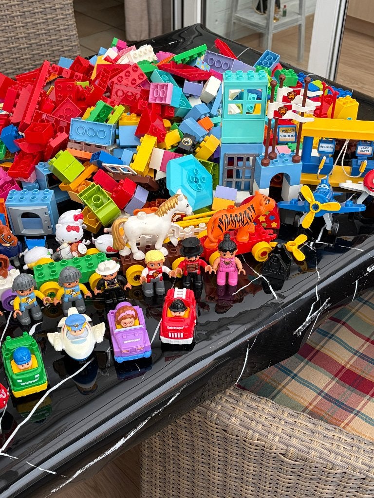 Duplo blokken, Kinderen en Baby's, Ophalen, Gebruikt, Duplo, Losse stenen